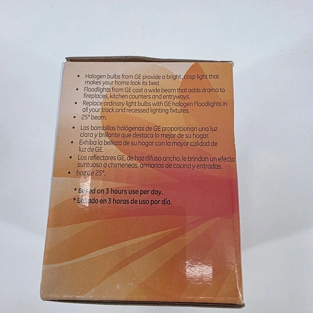 GE 38W Halogen PAR20 Indoor Floodlight Bulb 490 Lumens 2850K 40724 ONE BULB ONLY - Picture 7 of 8